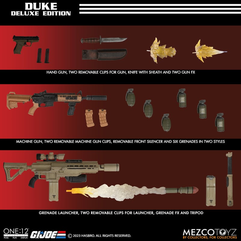 One:12 Collective - G.I. Joe: Duke - Deluxe Edition – The 1 Stop Toy Shop