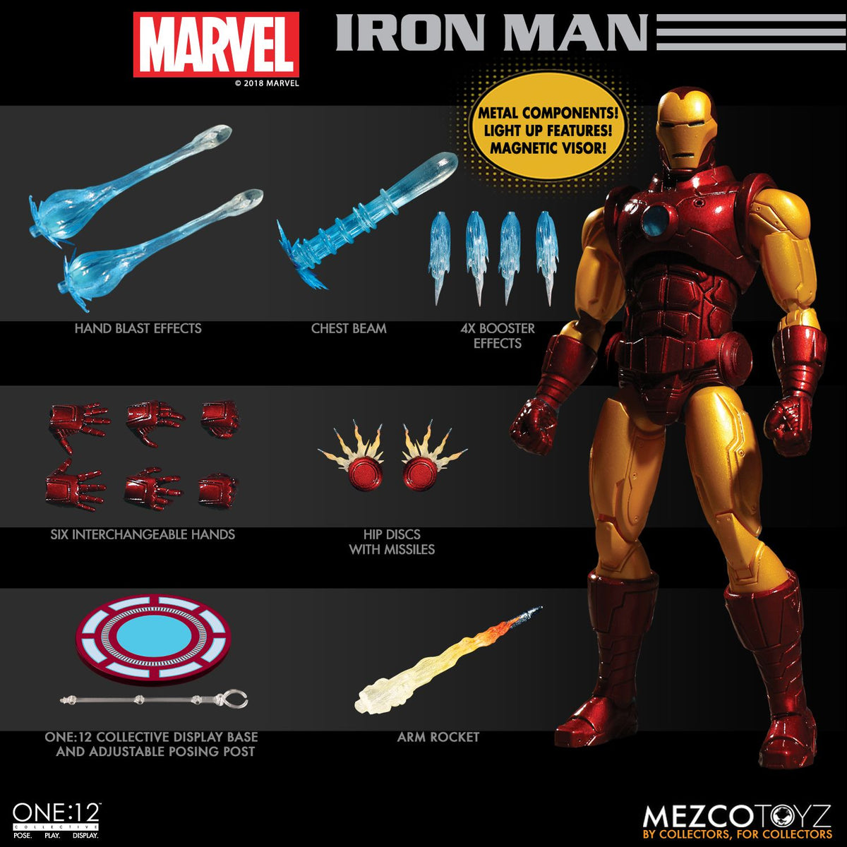 Mezco One: 12 Iron Man – The 1 Stop Toy Shop