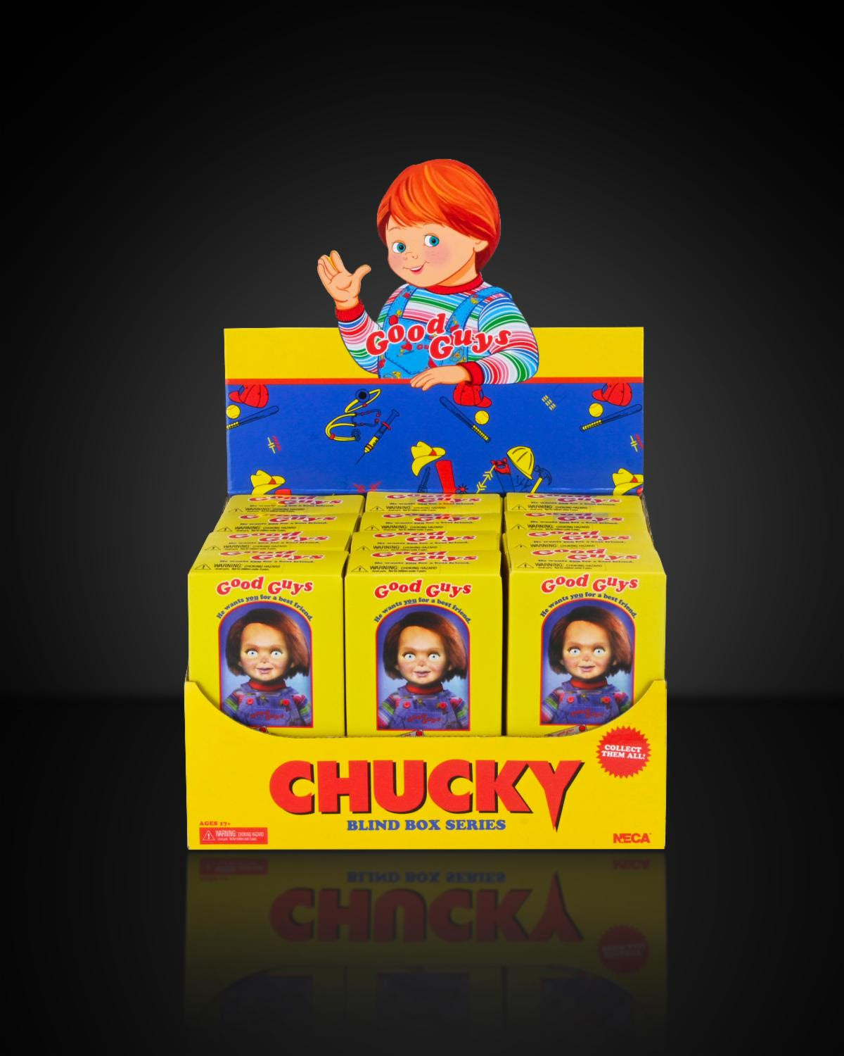 NECA Chucky TV Series Good Guys 7-Inch Figure Blind Box Full Case