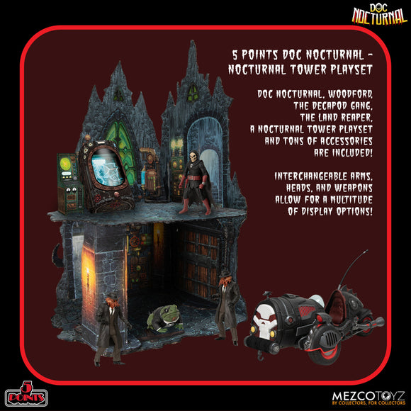Doc Nocturnal - Nocturnal Tower Playset