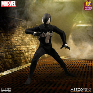 One:12 Collective - Spider-Man (Black Suit) PX