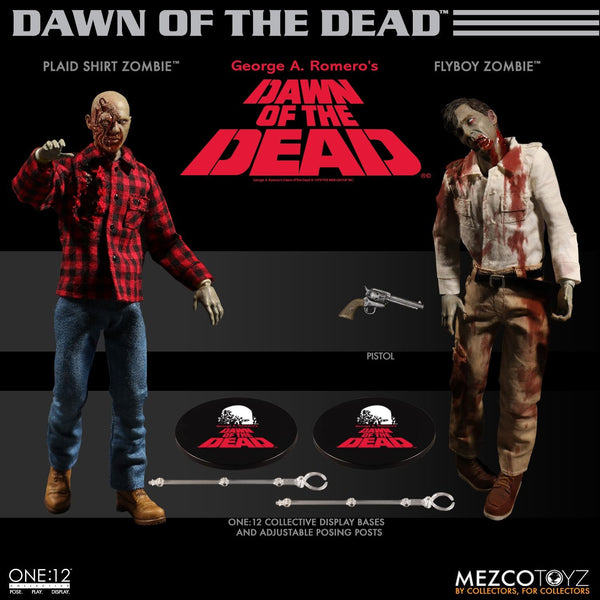 Dawn of the Dead フィギュア 3体セット One:12 Collective - Dawn of the Dead Boxed Set – The 1 Stop Toy Shop